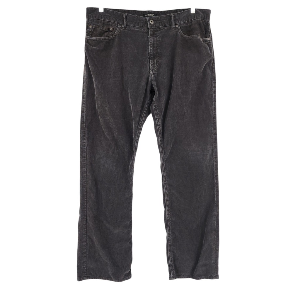 Banana Republic Pima Cotton Corduroy Pants‎ 38x32 Mens Dark Gray 969800-01 2014